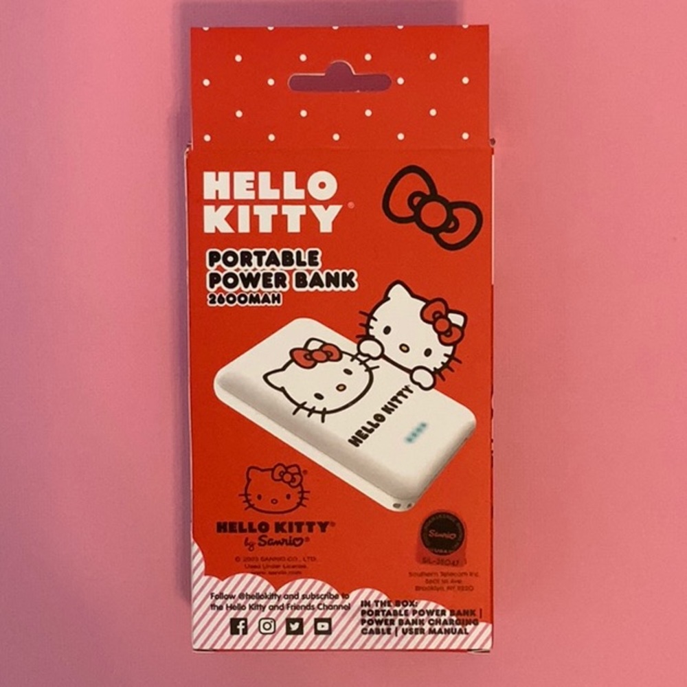 Hello Kitty Portable Power Bank - Picture 2 of 2